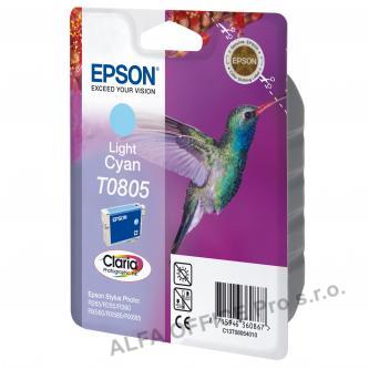 Epson originální ink C13T08054011, light cyan, Epson Stylus Photo PX700W, 800FW, R265, 285