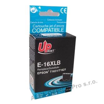 UPrint kompatibilní ink s C13T16314010, T163140, 16XL, black, 500str., 14ml, E-16XLB, pro