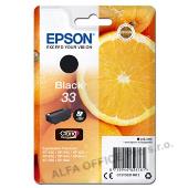 Epson originální ink C13T33314012, T33, black, 6,4ml, Epson Expression Home a Premium XP-5