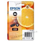 Epson originální ink C13T33414012, T33, photo black, 4,5ml, Epson Expression Home a Premiu