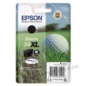 Epson originální ink C13T34714010, T347140, 34XL, black, 16.3ml, Epson WF-3720DWF, 3725DWF