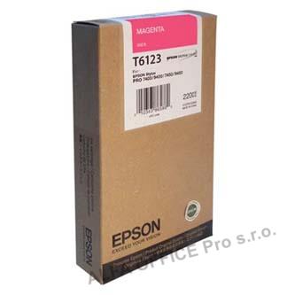 Epson originální ink C13T612300, magenta, 220ml, Epson Stylus Pro 7400, 7450, 9400, 9450