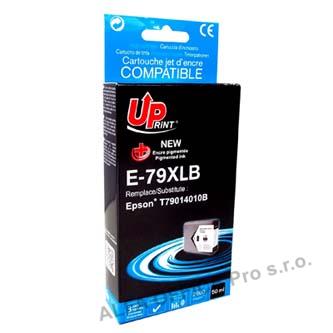 UPrint kompatibilní ink s C13T79014010, C13T79014010, 79XL, XL, black, 2600str., 50ml, E-7