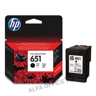HP originální ink C2P10AE, HP 651, black, 600str., HP DeskJet IA 5645, 5575, Officejet 202