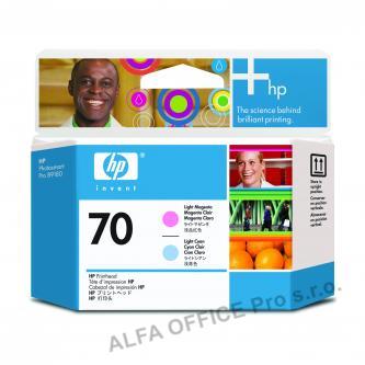 HP originální tisková hlava C9405A, HP 70, light cyan/light magenta, HP Photosmart Pro B91