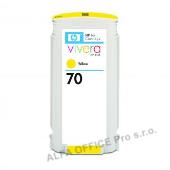 HP originální ink C9454A, HP 70, yellow, 130ml, HP Designjet Z3100, Z2100