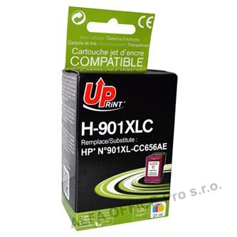 UPrint kompatibilní ink s CC656AE, HP 901, color, 21ml, pro HP OfficeJet J4580