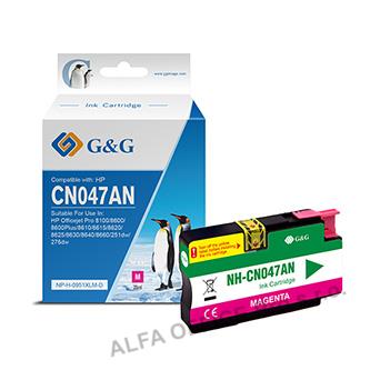  G&G kompatibilní ink s CN047AE, magenta, 1500str., NP-H-0951XLM(HP950XL, pro HP 