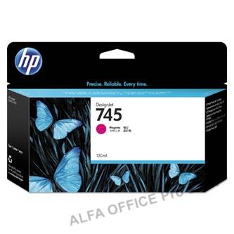 HP originální ink F9J95A, HP 745, magenta, 130ml, HP DesignJet HD Pro MFP, DesignJet Z2600