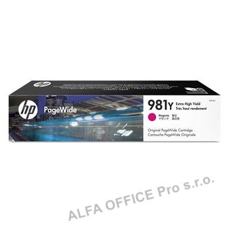 HP originální ink L0R14A, HP 981Y, magenta, 16000str., 185ml, extra high capacity, HP Page