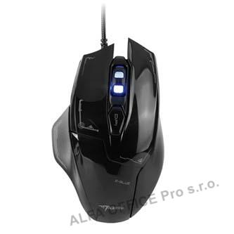  E-Blue Myš Mazer, 2500DPI, optická, 6tl., 1 kolečko, drátová USB, černá, herní 