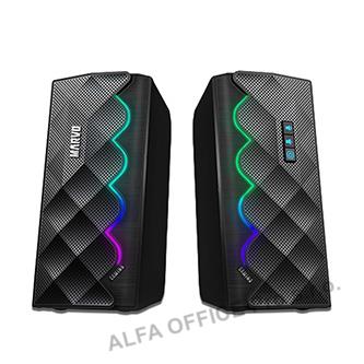 Marvo reproduktory SG-269, 2.0, 6W, černé, regulace hlasitosti, herní, 160Hz-20k