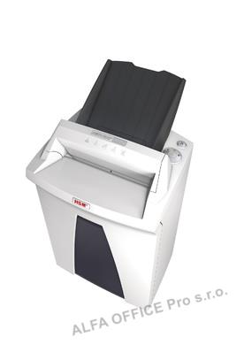 Skartovací stroj s podavačem HSM Securio AF150, stupeň utajení P-5 (příčný řez 1,9x15 mm)