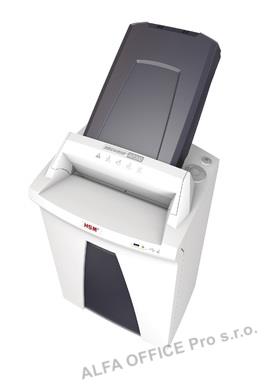 Skartovací stroj s podavačem HSM Securio AF300, stupeň utajení P-5 (příčný řez 1,9x15mm)