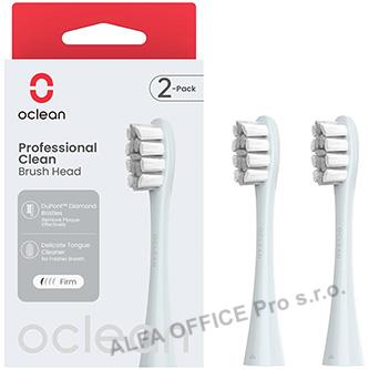 Oclean náhradní hlavice Professional Clean P1C9-X Pro Digital, stříbrné