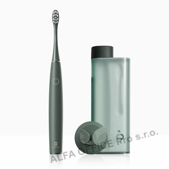 Oclean sonický set pouzdra a kartáčku Air 2T, zelený