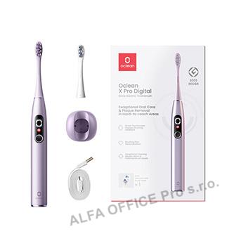 Oclean sonický kartáček X Pro Digital, fialový