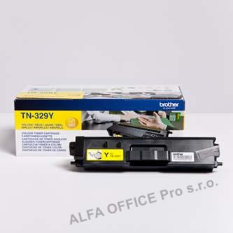 Brother originální toner TN-329Y, yellow, 6000str., Brother HL-L8350CDW,HL-L9200CDWT