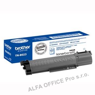 Brother originální toner TNB023, black, 2000str., Brother DCP-B7520DW, HL-B2080DW, MFC-B77