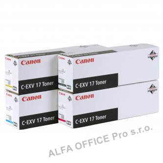 Canon originální toner CEXV17, cyan, 36000str., 0261B002, Canon iR-C4x80i