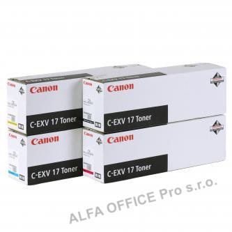 Canon originální toner CEXV17, yellow, 36000str., 0259B002, Canon iR-C4x80i