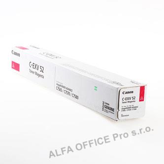 Canon originální toner CEXV52, magenta, 66500str., 1000C002, Canon IRC7565i, IRC7570i, IRC