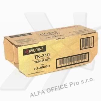 Kyocera originální toner TK310, black, 12000str., 1T02F80EU0, Kyocera FS-2000D, DN, 3900DN