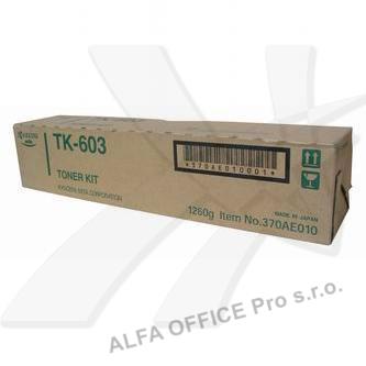 Kyocera originální toner TK603, black, 30000str., 370AE010, Kyocera KM-4530, 553