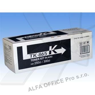 Kyocera originální toner TK865K, black, 20000str., 1T02JZ0EU0, Kyocera 250Ci/300Ci