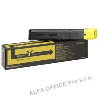 Kyocera originální toner TK8705Y, yellow, 30000str., 1T02K9ANL0, Kyocera TASLalf
