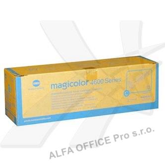 Konica Minolta originální toner A0DK451, cyan, 4000str., Konica Minolta QMS Magicolor 4600