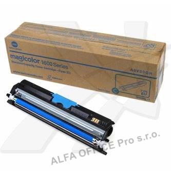 Konica Minolta originální toner A0V30GH, cyan, 1500str., Konica Minolta QMS MC1650EN, MC16