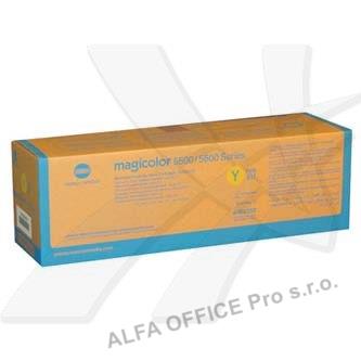 Konica Minolta originální toner A06V252, yellow, 6000str., low capacity, Konica Minolta QM