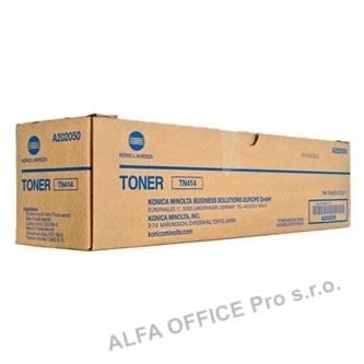 Konica Minolta originální toner A202-050, black, 25000str., TN414, Konica Minolta Bizhub C