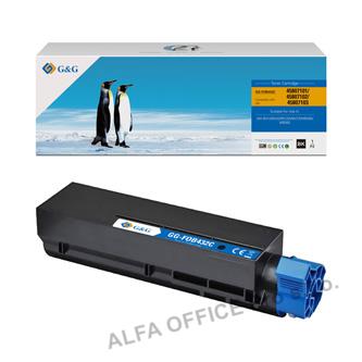  G&G kompatibilní toner s 45807102, black, NT-FOB432C, pro OKI B412, B432, B512, 
