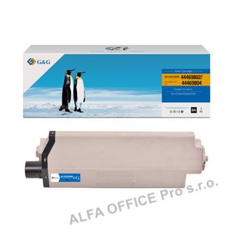  G&G kompatibilní toner s 44469804, black, 5000str., NT-COC510FBK, pro OKI C510, 