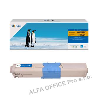  G&G kompatibilní toner s 44469724, cyan, 5000str., NT-COC510FC, pro OKI C510, 53 