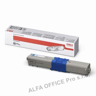 OKI originální toner 44469706, cyan, 2000str., OKI C310, C330, C510, 530