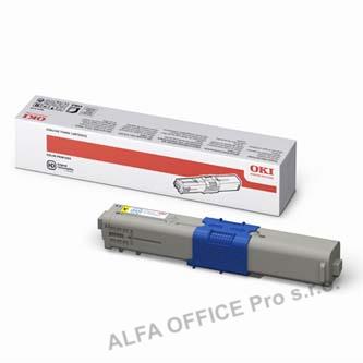 OKI originální toner 44469704, yellow, 2000str., OKI C310, C330, C510, 530