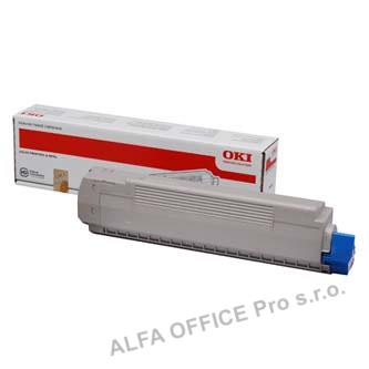 OKI originální toner 44059255, cyan, 10000str., OKI MC861