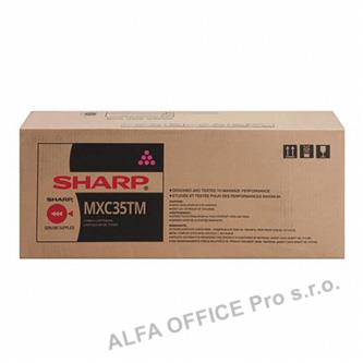 Sharp originální toner MX-C35TM, magenta, 6000str.