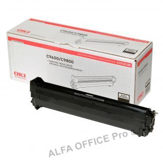 OKI originální válec 42918108, black, 30000str., OKI C9600, C9800, C9650, C9850, MFP