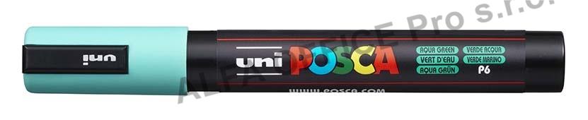 Posca popisovač / 2,5 mm - aqua zelená