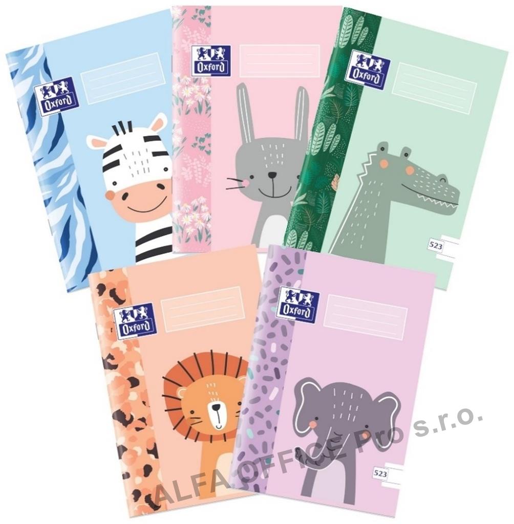Sešit Oxford KIDS 523  - A5 / linka / 20 listů
