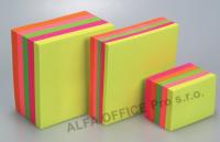 Samolepicí bločky Concorde kostky neonové - 51mm x 38 mm / 300 lístků