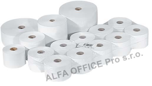 Pásky do pokladny termocitlivé - 57 mm / 30 mm / 12 mm