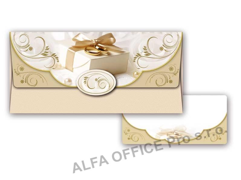 Obálka na peníze - svatební