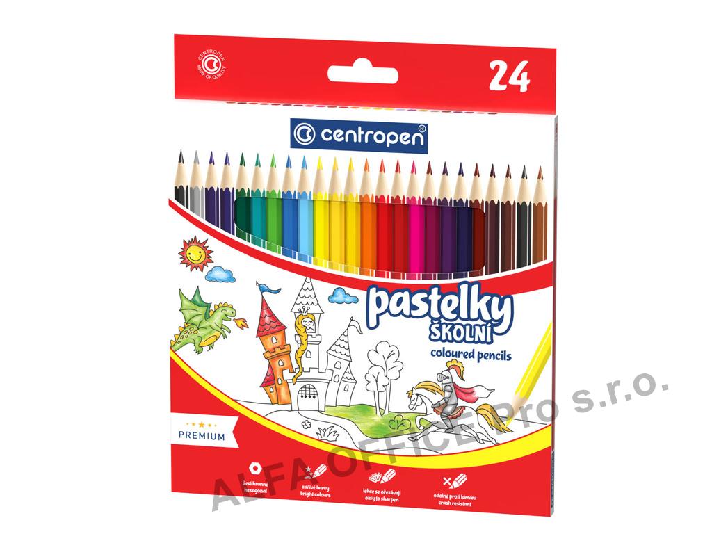 Pastelky Centropen 9520 - 24 barev