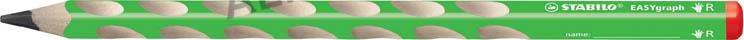 Tužka STABILO® EASYgraph - HB / pro praváky / zelená