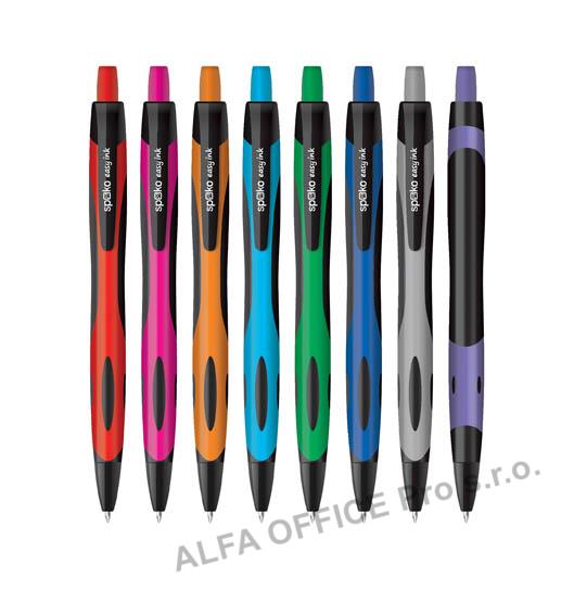 Kuličkové pero Spoko Active - barevný mix